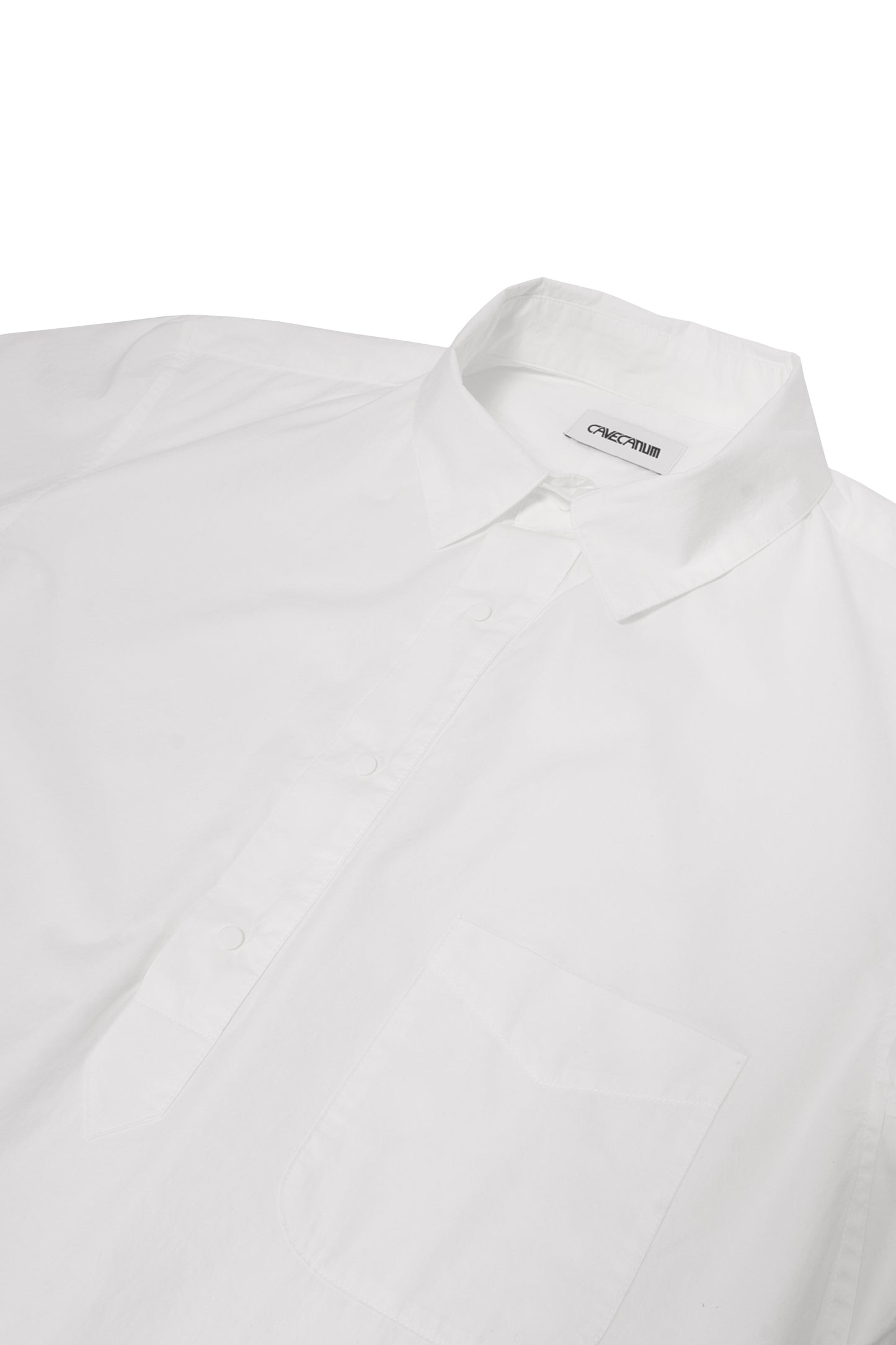 Typewriter Cloth Short Sleeve Popover