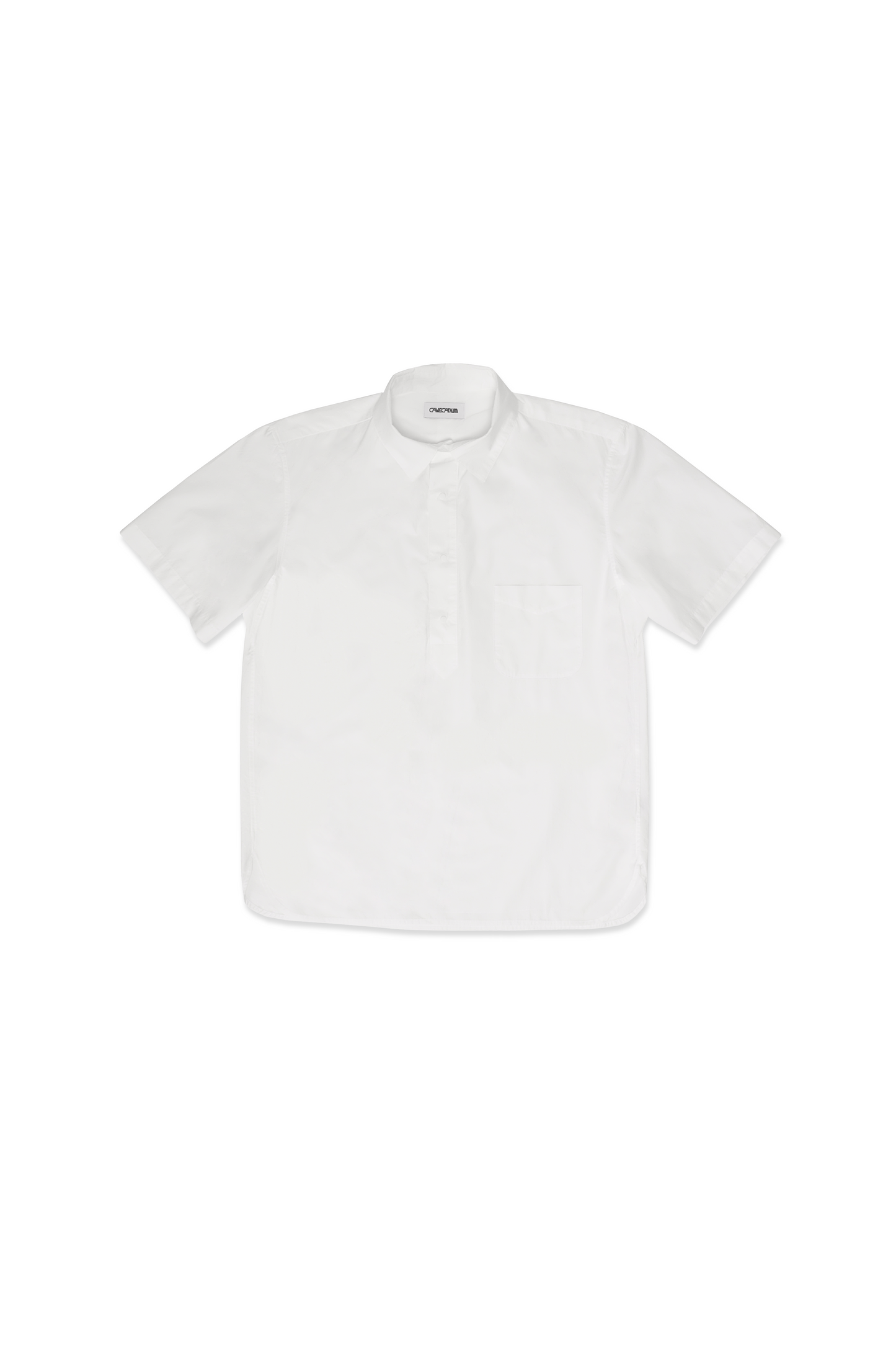 Typewriter Cloth Short Sleeve Popover